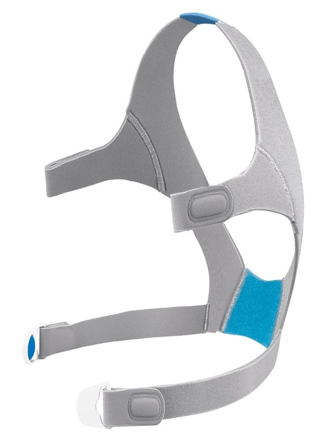 ألوكس غطاء رأس بديل لجهاز ResMed AirFit/AirTouch لقناع الأنف، مزود بمشابك مغناطيسية - غطاء رأس Airfit N20 و Airtouch N20، قياسي/متوسط، أزرق (عبوة واحدة) - Image 1